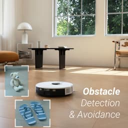 Ezviz RE4C Plus - Robotstofzuiger met Dweilfunctie, 4000Pa Zuigkracht, Automatisch Leegstation, Navigatie & Obstakelvermijding - Compatibel met Google Assistant & Alexa — thumbnail 6