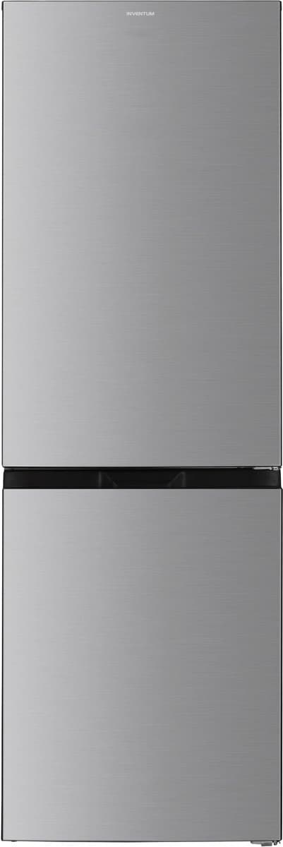 Inventum KV1840S No Frost energiezuinige koel-vriescombinatie - 184 cm hoog - 327 liter - Superkoelen - Supervriezen - Energielabel C - Vrijstaand - RVS look — afbeelding 1