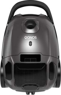 QONOS Power Premium Stofzuiger – Stofzuiger Met Zak – Sterke Zuigkracht – HEPA-filter – Inclusief Parketborstel – LED-display — thumbnail 1