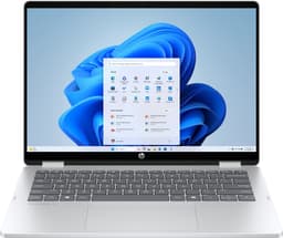 HP OmniBook 5 Flip 14-fp0650nd Intel Core 5 120U Hybride (2-in-1) 35,6 cm (14") Touchscreen 2K 8 GB LPDDR5-SDRAM 512 GB SSD Wi-Fi 6 (802.11ax) Windows 11 Home Zilver — thumbnail 1