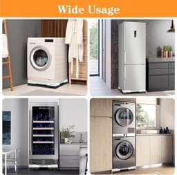 Wasmachine verhoger - Wasmachine verhoger - Wasmachine sokkel - Wasmachine verhoger met lade - Wasmachine opbouwmeubel - Wasmachine opbouwmeubel - Wasmachine Sokkel — thumbnail 6