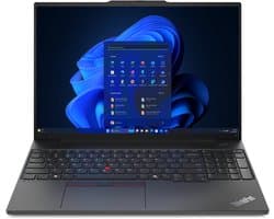 LENOVO - ThinkPad E16 � zakelijke laptop - 16 FHD � Ultra 5-125U 16GB - 512GB - W11P - 3Y
