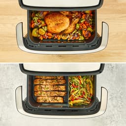 Tefal Dual Easy Fry Flex EY9228 - Airfryer - 9L - Flexibele Functie - Voor Grote Gezinnen - Zwart — thumbnail 11