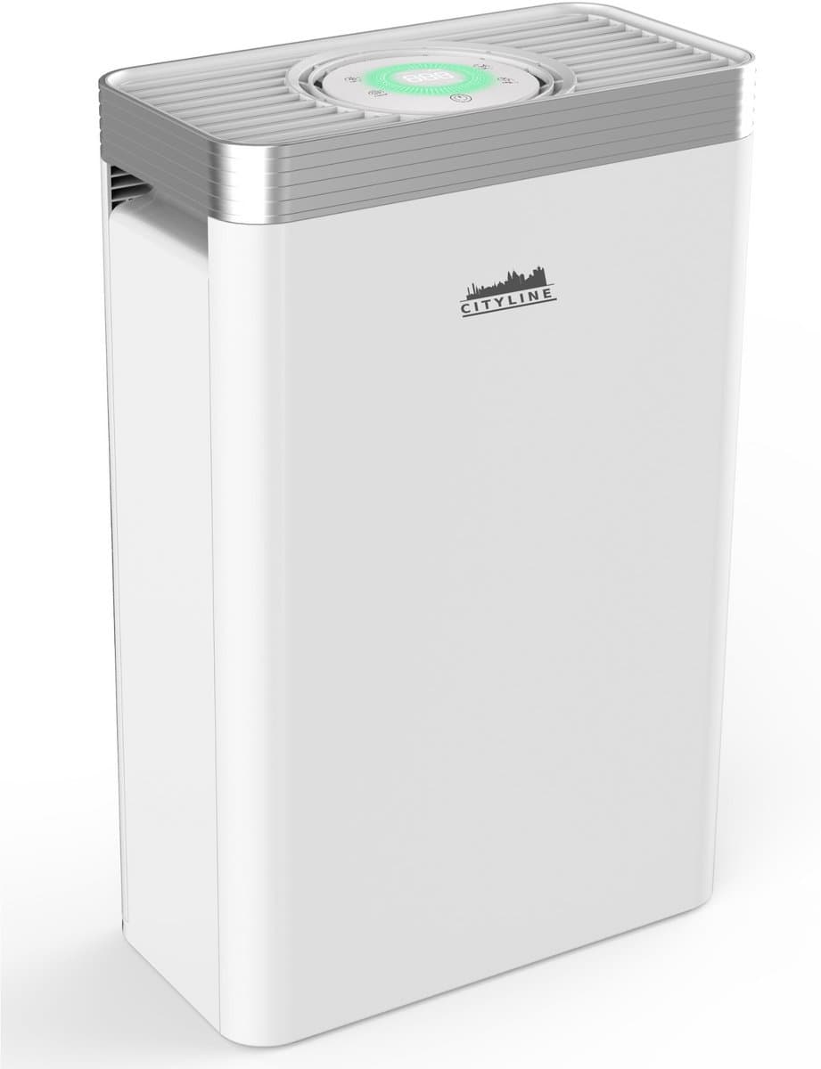 Luchtreiniger Cityline Pro - Air purifier - Luchtfilter - Ruimtes tot 25 m² - Stil - CADR van 200 m³ per uur - Geavanceerd 4 laags HEPA filter - Auto modus & Luchtkwaliteit sensor - LED display - Wifi functionaliteit - Slaapstand - Timer — afbeelding 1