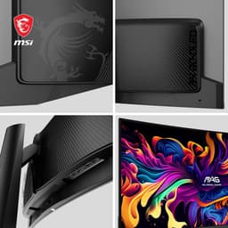 MSI MAG 341CQP QD-OLED - Curved UWQHD Gaming Monitor - 175hz - 34 inch - USB-C — thumbnail 4