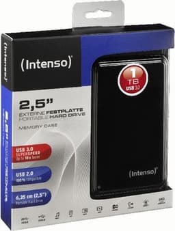 (Intenso) 2,5inch Memory Case 1 TB - Portable Externe HDD - 1TB - USB 3.2 Super Speed — thumbnail 10