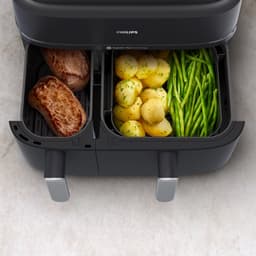 Philips 5000 series NA552/00 - Dubbele heteluchtfriteuse - 9L - 2750W - Zwart — thumbnail 9