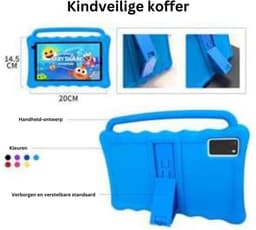 MKSS® Kindertablet Vanaf 3 Jaar - Tablet Kinderen - Kinderspeelgoed - Zwart — thumbnail 2