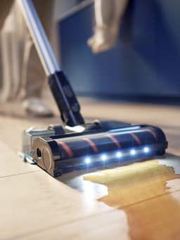 Philips Steelstofzuiger Met Dweilfunctie XC3131/01 - Draadloos - Zuigmond met LED verlichting - Zonder Zak - Handstofzuiger - Alle Vloertypen - Matzwart — thumbnail 16