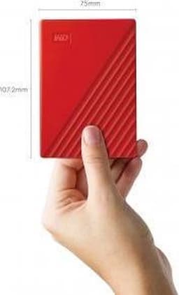 Western Digital My Passport - Externe Harde Schijf - 2 TB - Rood — thumbnail 8