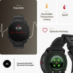 Polar Vantage M3 Multisport Smartwatch - Zwart - S en M/L — thumbnail 18