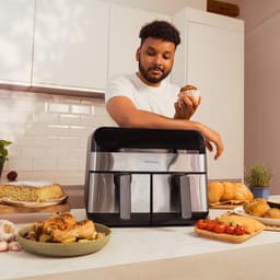 Cecotec Dubbele Airfryer XXL - 9 Liter - 8 Automatische Programma's - Krachtig 2800w Vermogen - Touchscreen - Sync Functie — thumbnail 5