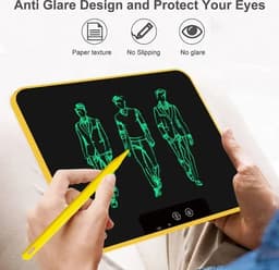 Eszenzics™ Tekentablet XXL - Extra groot 58cm - Kristalhelder - Digitaal Schrijftablet - Tablet kinderen - LCD scherm kleur - Oplaadbaar - Drukgevoelig tekenen — thumbnail 11