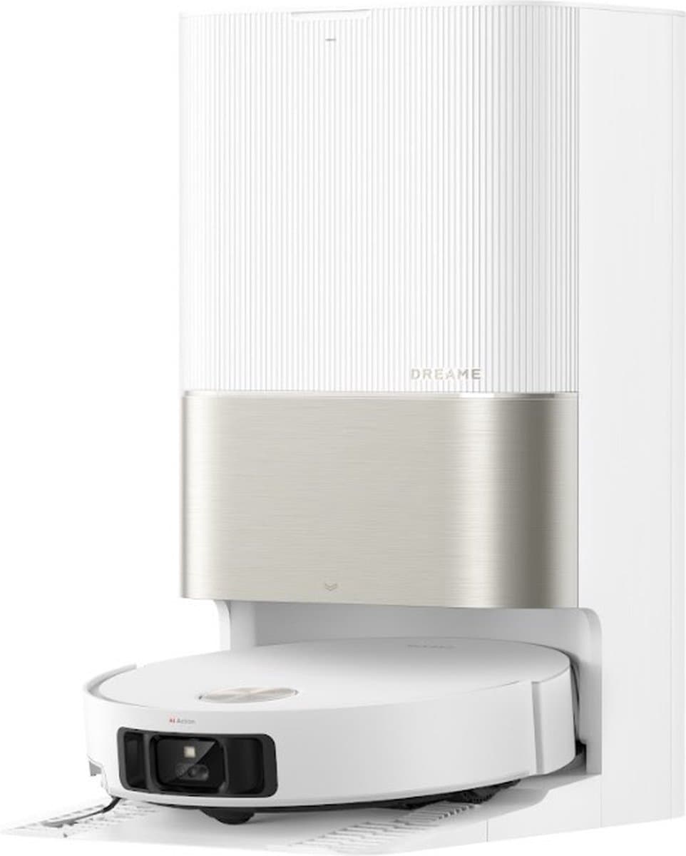 Dreame X50 Ultra Complete - Robotstofzuiger met dweilfunctie - Geschikt voor huisdierharen - Complete Accessoires kit - Eenvoudig schoonmaken van laag meubilair - Wit — afbeelding 1