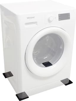 Scanpart trillingsdempers wasmachine vierkant - Geschikt voor AEG Bosch Miele Samsung Siemens - Zwart - Universeel - Set van 4 stuks — thumbnail 6