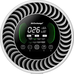 AirExchange 600-T Wit Professionele Luchtreiniger met HEPA H14 filter, Carbon, ionisator en UV-C lamp | Geschikt tot 100m² — thumbnail 3