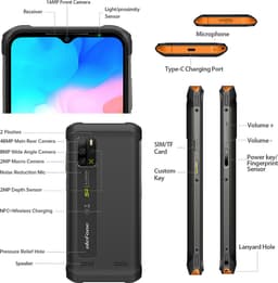 Ulefone Armor 12 - 128GB - Zwart — thumbnail 2