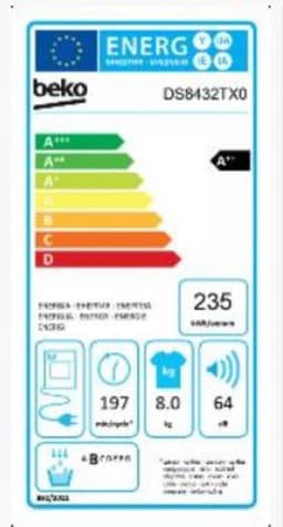 Beko DS8432TX0 - Vrijstaande Wasdroger — thumbnail 2