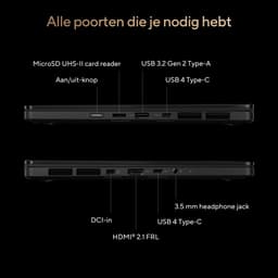 ASUS ProArt PX13 HN7306EA-LX004X - Copilot+ 2-in-1 Laptop - Ryzen Al Max+ 395 - 64GB/1000GB - 3K OLED - 13.3 inch — thumbnail 6