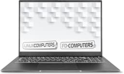 Linux laptop 16" | i7-1355U | 16GB ram | 512 GB SSD | Linux naar keuze, Ubuntu, Linux Mint, Debian, QWERTY — thumbnail 1