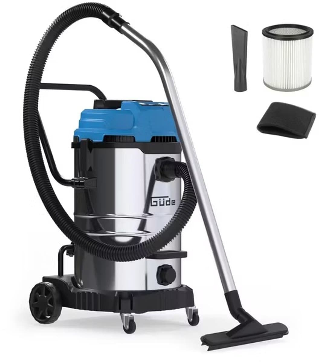 Gude Krachtige Industrie Stofzuiger - Bouwstofzuiger Nat en Droogzuiger 3600 watt - Waterzuiger - GNTS 3-60L — afbeelding 1