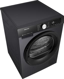 Hisense DH3S902BBCC - Condensdroger - 9 kg - Vrijstaand - Voorbelading - Warmtepomp - Zwart - Draaiknop - TouchControl - 63 dB(A) - Ion Refresh - Allergy Care - Auto Dry — thumbnail 5