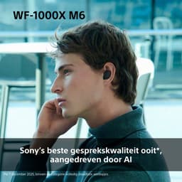 Sony WF-1000XM6 - Draadloze oordopjes met Noise Cancelling - Zwart — thumbnail 12