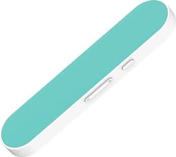 Innovatieve en veilige hoofdtelefoon met beengeleiding, voorzien van een Bluetooth 3-chip, een verbindingsbereik van 10 meter, een stereo Bluetooth-luidspreker met beengeleiding, een blauw-wit kleurenschema en synchronisatie via een Bluetooth-kaart. — thumbnail 2