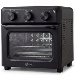 Safecourt 6-in-1 Airfyer oven - 100% PFAS-vrij - 6 programma’s - 80 tot 230 graden - Airfryer, bakken, roosteren, toasten, grillen & opwarmen - Zwart — thumbnail 1
