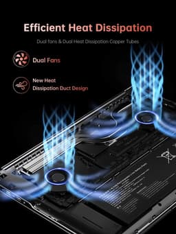 Acemagic - Gaming Laptop - 16 inch - AMD Ryzen 9 6900HX - Ryzen 680M - 512 GB SSD - 16 GB LPDDR5 RAM — thumbnail 6