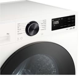 LG RHX5009TWB warmtepompdroger 9 kg met Dual Inverter Heat Pump voor gelijkmatig en energiezuinig drogen - Sensor Dry stopt automatisch bij droog - Zelfreinigende condensor voor duurzaam rendement en ThinQ slimme bediening. Energieklasse B — thumbnail 13