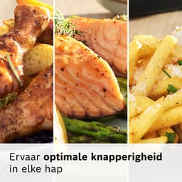 Bosch MAF462C0 Airfryer - Serie 4 - 6,1L - Ontdooifunctie - Dual heating - Warmhoudfunctie - 7 programma's - Tot 4 personen - Dark cream — thumbnail 10