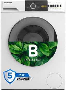Heinner HWM-VT2914INVB+++ Wasmachine 9 kg – 15 Programma’s Met Anti-Kreukfunctie – Eco Logic & Balance Control-systeem – LED Display – 1400 tpm – Wit – 5 Jaar Garantie — thumbnail 1