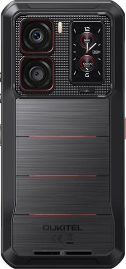 Oukitel WP300 Robuuste Smartphone 5G - IP68/IP69K Outdoor Telefoon - 12GB RAM - 128GB ROM - 16000mAh 120Hz - 6,8 inch FHD+ scherm - Met Afneembare Module Oortelefoon, Kamplampje - Zwart — thumbnail 3