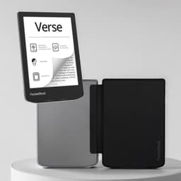 PocketBook Verse - E-reader - Mist Grey - Met Transparant Zwart Hoesje - Voordeelbundel — thumbnail 1