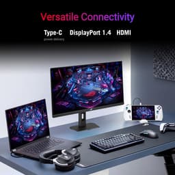 ASUS ROG Strix XG27ACMES - QHD Fast IPS Gaming Monitor - USB-C 15W - 255hz - 27 inch — thumbnail 15