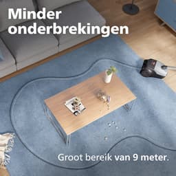 Philips 2000-Serie Stofzuiger met Zak - 800 W - Compact & Lichtgewicht - HEPA-filtersysteem - 9 meter bereik - Meubelmondstuk - Inclusief S-Bags - (XD2142/12) — thumbnail 12