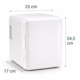 Reiskoelkast - Campingkoelkast - 4L - Wit - Compact - Camping koelkast - Bar koelkastje — thumbnail 3