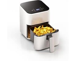 RONN® Mini Airfryer - Airfryer - Airfryer Klein - Wit - ‎‎26cm x 21cm x 28cm