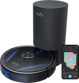 eufy RoboVac LR30 Hybrid+ robotstofzuiger en dweil met cleaning station, iPath Laser Navigation, 3000Pa-zuigkracht — thumbnail 1