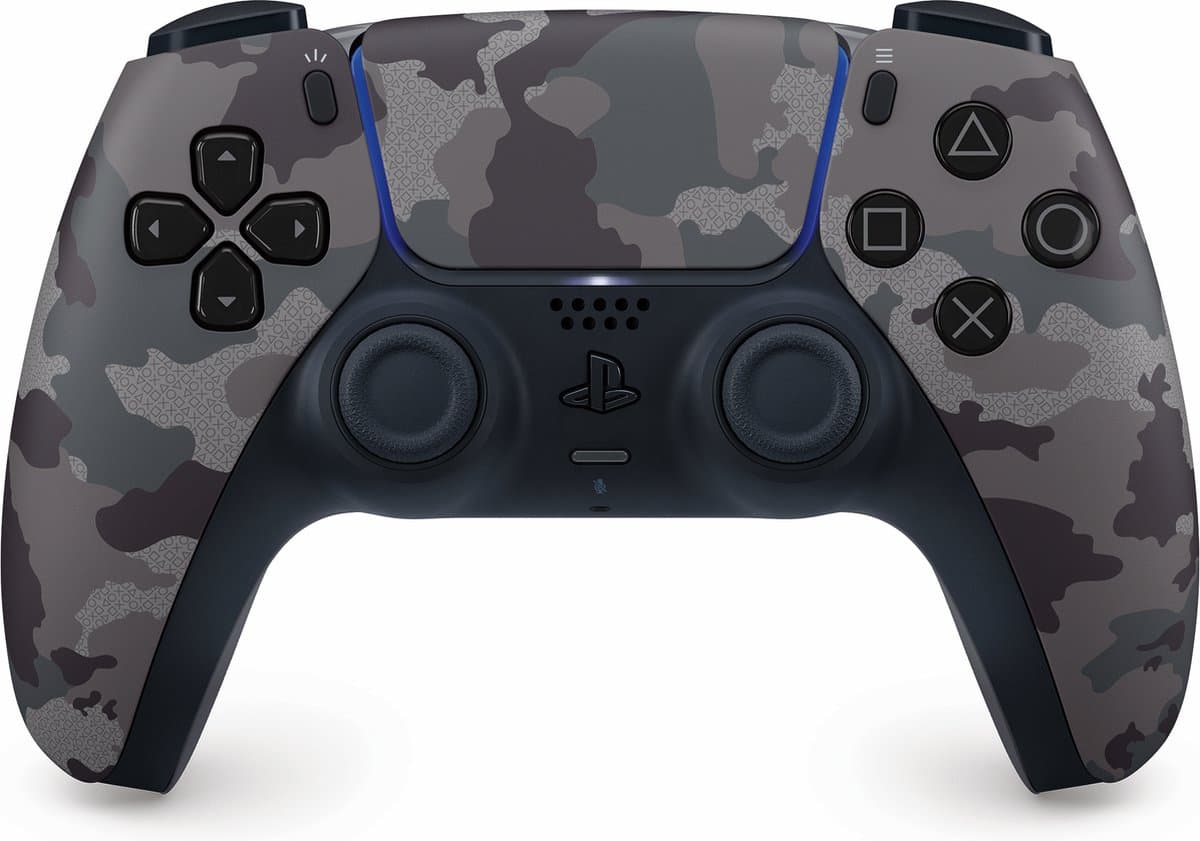 Sony PS5 DualSense Draadloze Controller - Grey Camo — afbeelding 1