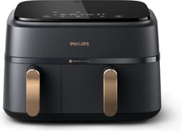 Philips 3000 serie NA352/04 - Airfryer - 9L - Dubbele mand — thumbnail 2