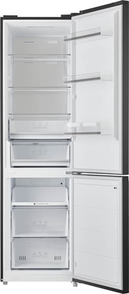 Inventum KV2010B No Frost energiezuinige koel-vriescombinatie - 201 cm hoog - 378 liter - Zeer stil: 29 dB - Superkoelen - Supervriezen - Vershoudlade - Energielabel A - Vrijstaand - Zwart — thumbnail 17