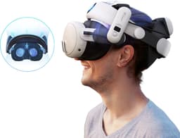 BOBOVR S3 Pro voor Meta Quest 3 / 3S | Comfortabele riem met B100-batterij en koelventilator — thumbnail 3