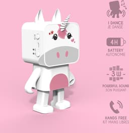 MOB Dancing Animals Bluetooth Speaker Unicorn — thumbnail 3