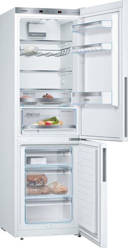 Bosch KGE36AWCA - Serie 6 - Koelkast - Koel-vriescombinatie - Wit - Energielabel C - VitaFresh: houdt etenswaren langer vers in gekoelde lades — thumbnail 9