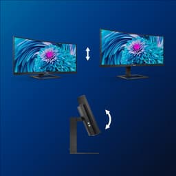Philips 346E2CUAE - QHD Curved Ultrawide Monitor - USB-C 65w - EPEAT & TCO - 34 Inch — thumbnail 3