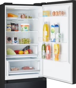 Inventum KV1850B No Frost energiezuinige koel-vriescombinatie - 185 cm hoog - 338 liter - Zeer stil: 35 dB - Superkoelen - Supervriezen - Energielabel C - Vrijstaand - Zwart — thumbnail 10