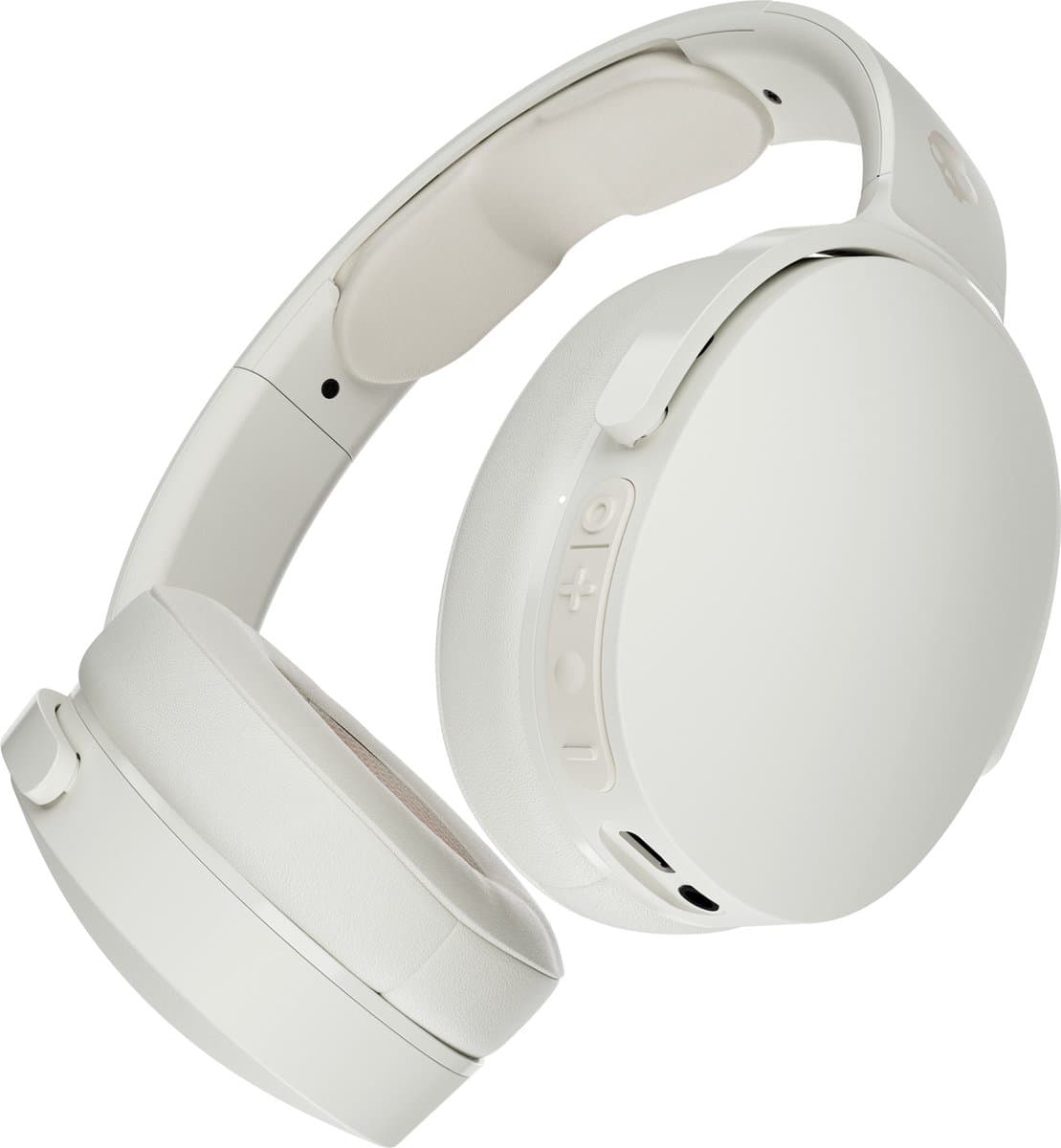 Skullcandy Hesh EVO Wireless Over-ear Koptelefoon - Draadloze Hoofdtelefoon - Snelladen (10 min = 3 uur) - Wit — afbeelding 1