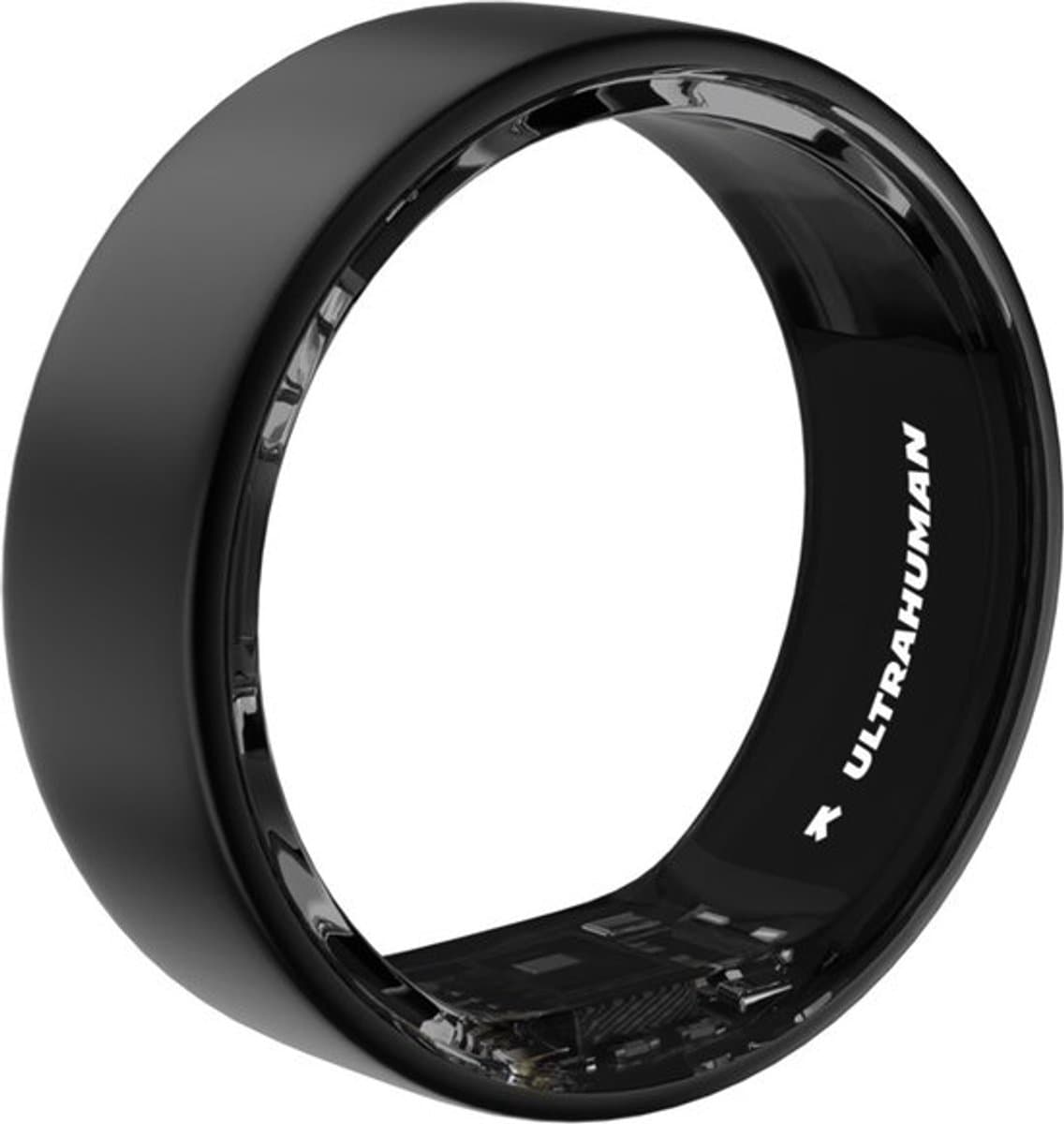 ULTRAHUMAN Ring AIR – Smart Ring | Geen maandabonnement | Bepaal eerst de juiste maat met de Sizing Kit | Slaaptracker - Hartslagmeter - Fitnesstracker – Matt Grey – Size 10 — afbeelding 1